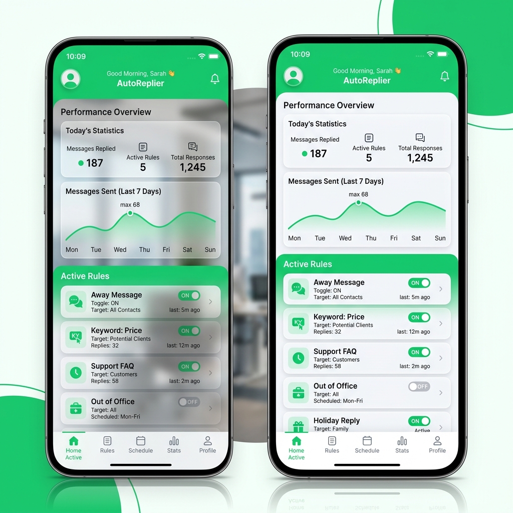AutoReply WA Dashboard